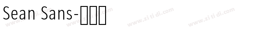 Sean Sans字体转换 Sean Sans字体转换